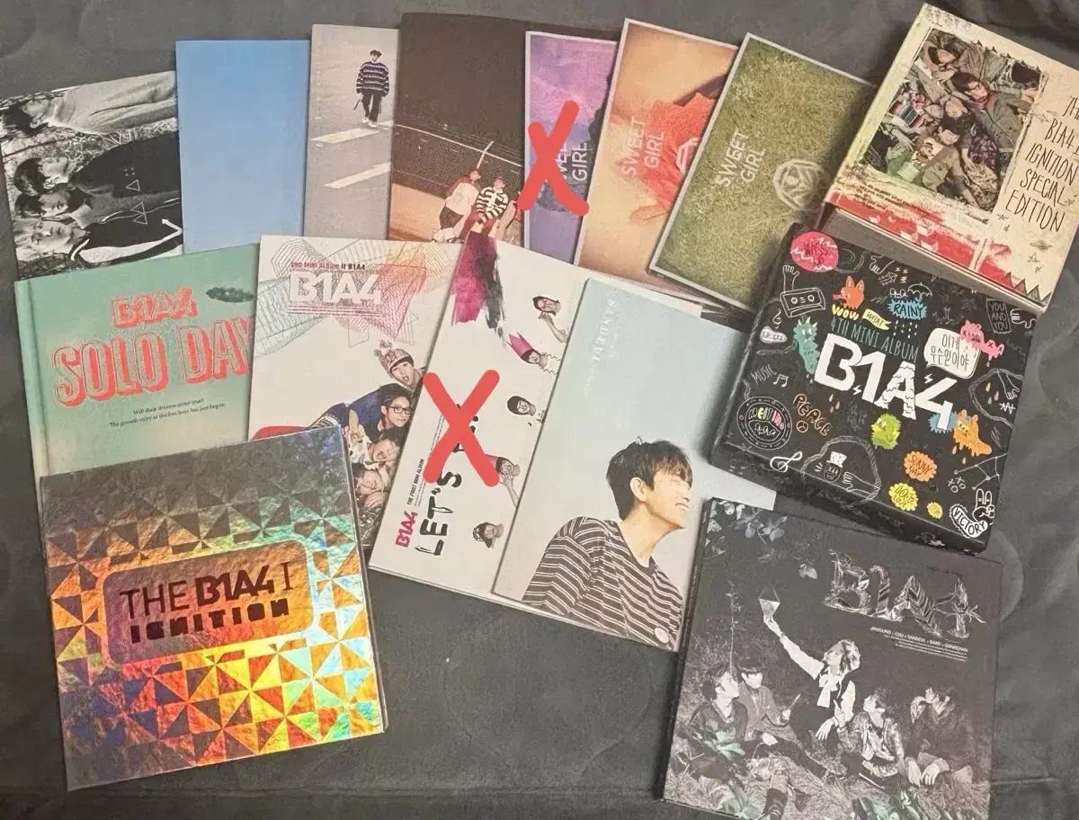 B1A4 앨범 포스터 dvd 포카 등 굿즈